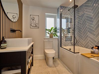 Refitted bathroom to front